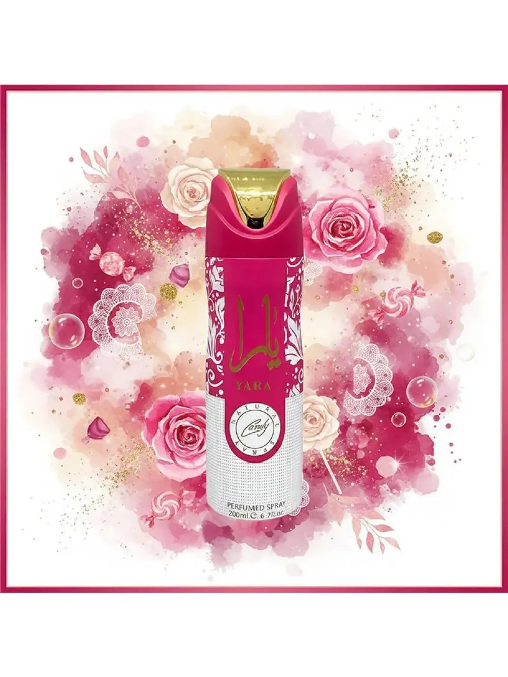 Yara Candy Deodorant-Spray für Damen 200 ml