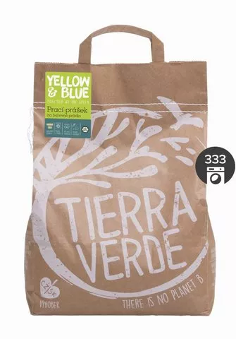 Tierra Verde Waschpulver für bunte Wäsche (Papiersack 5 kg)