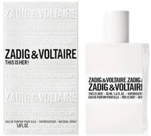 Zadig & Voltaire This is Her! Eau de Parfum für Frauen 50 ml