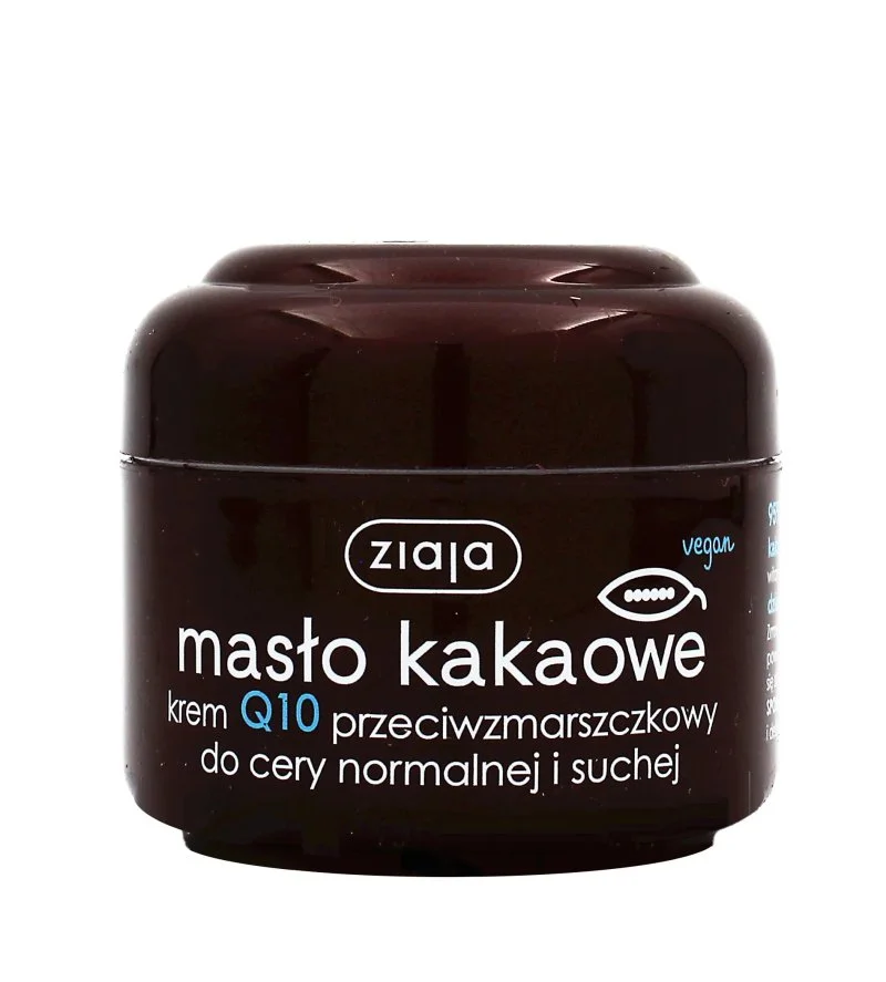 Cocoa Butter Anti-Falten-Creme mit Q10 für normale und trockene Haut 50 ml