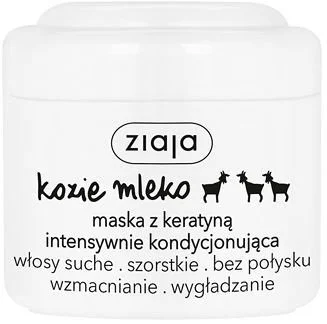 Stärkende Haarmaske mit Ziegenmilch und Keratin 200 ml