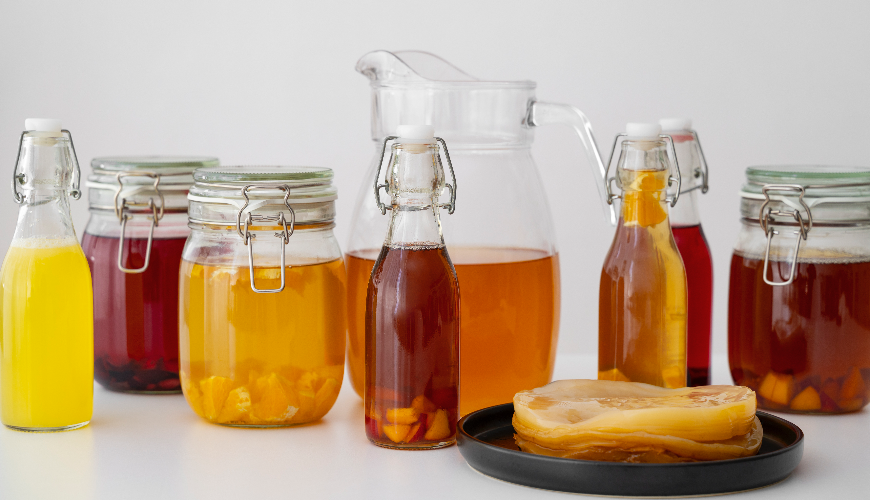 Das fermentierte Wundergetränk für Ihre Gesundheit heißt Kombucha