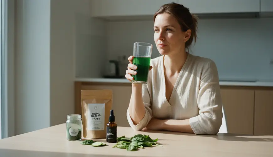 # Was Chlorophyll und grüne Getränke wirklich können