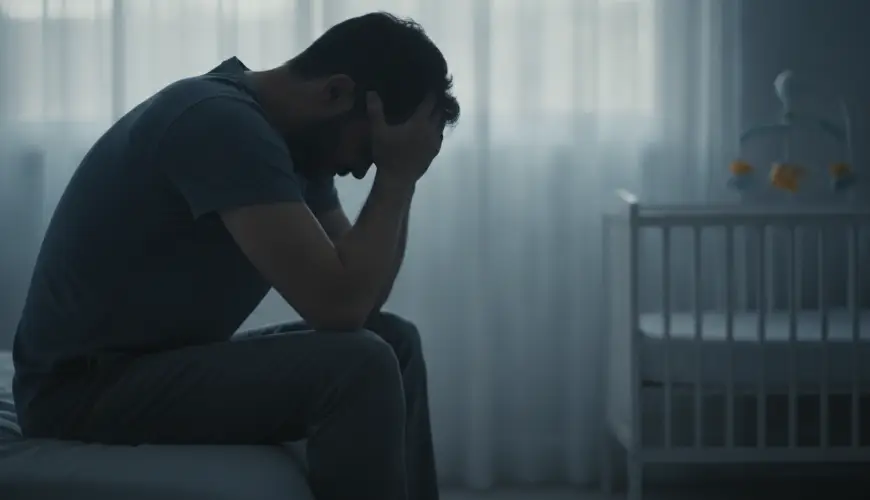 # Was ist väterliche Depression und warum spricht man nicht darüber