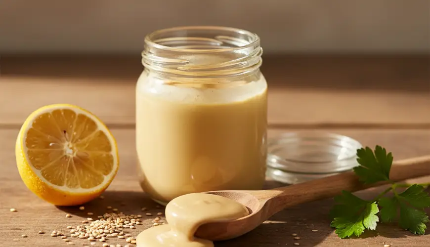 # Was ist Tahini und wie verwendet man es in der Küche?

Tahini ist eine der ältesten und vielseitig