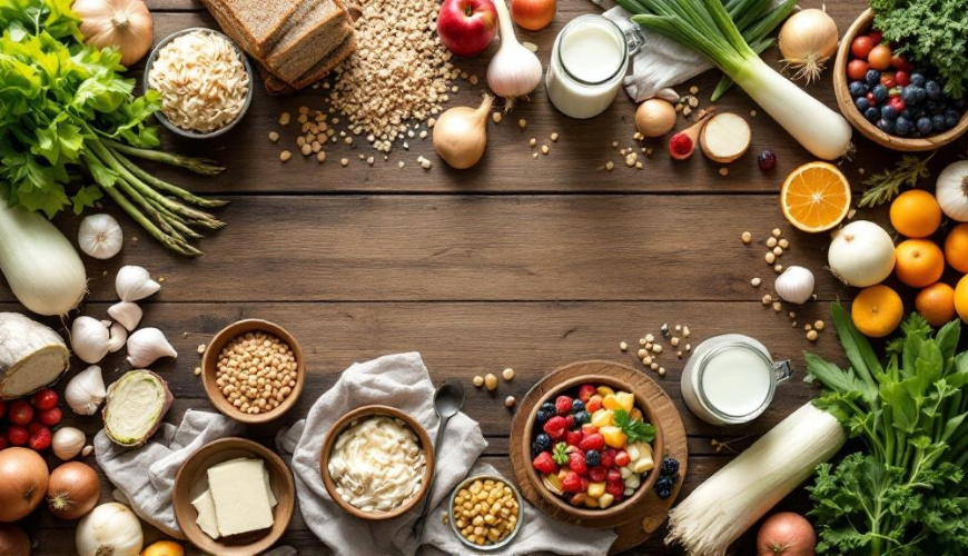 Was sollte man für einen gesunden Darm und eine gute Verdauung essen, um die Mikroflora schrittweise