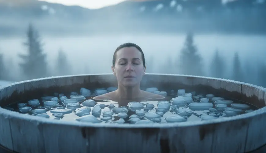 Cold plunge oder das Kaltbad stärkt die Psyche und das Immunsystem