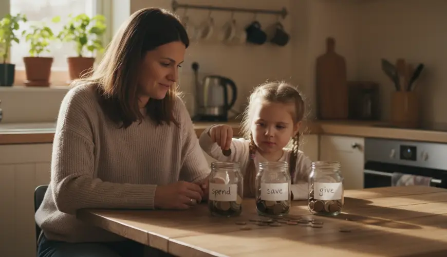 Finanzielle Bildung von Kindern ab dem frühesten Alter