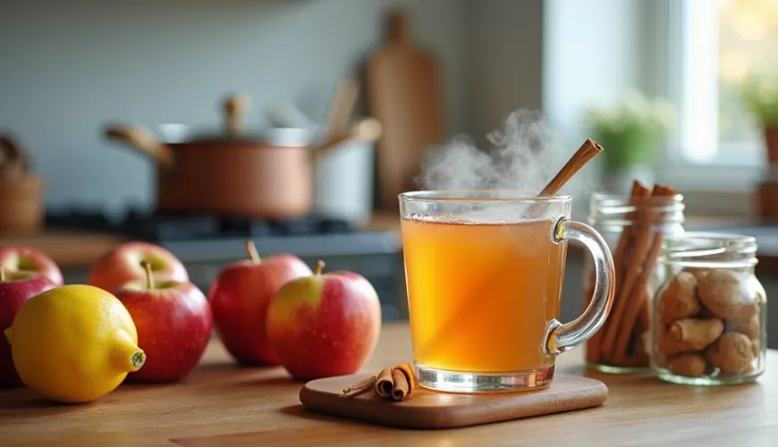 Rezept für heiße Apfel für kühle Abende mit Familie und Freunden