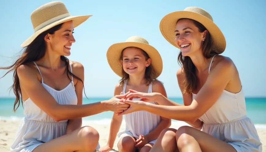 Wie man Sonnenallergie bei Kindern in den Sommermonaten vorbeugt