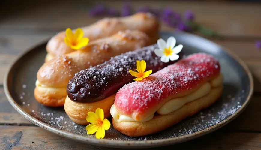 Wie man zu Hause Eclairs zubereitet und seine Familie überrascht