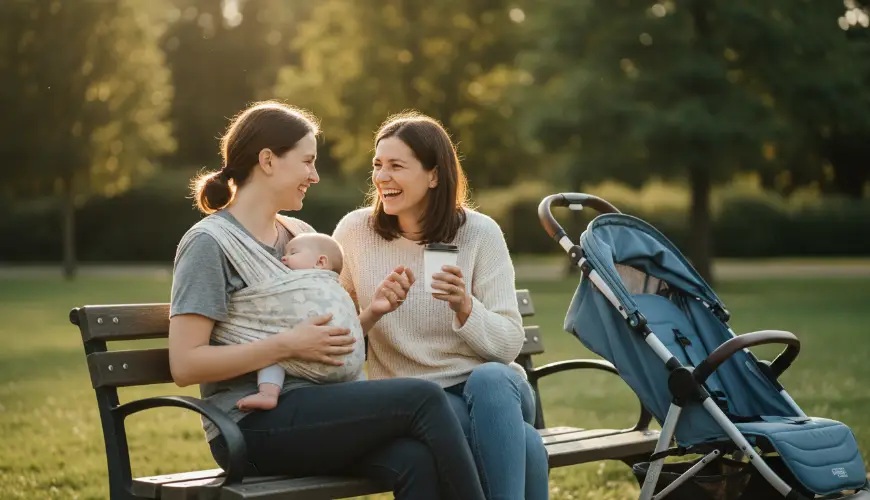Wie man Freundschaften auch nach der Geburt eines Kindes aufrechterhalten kann
