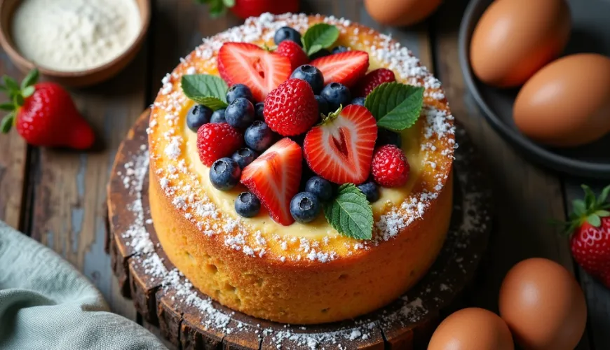 Wie man einen fluffigen Biskuitkuchen backt und andere beeindruckt