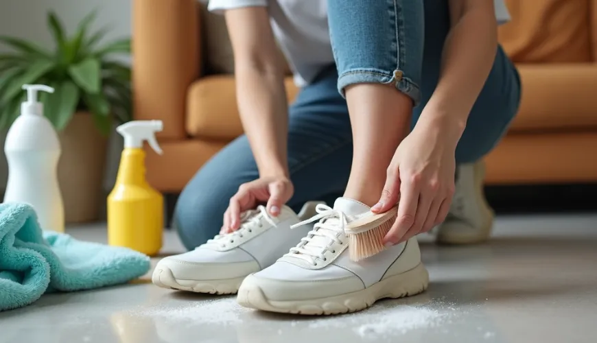 Wie man Schuhe wäscht, ohne das Material zu beschädigen