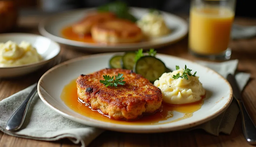 Wie macht man ein holländisches Schnitzel nach Omas Art und dabei gesund?
