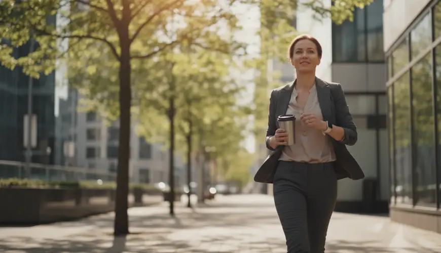 # Wie Sie es schaffen, täglich 10.000 Schritte zu gehen – trotz Bürojob