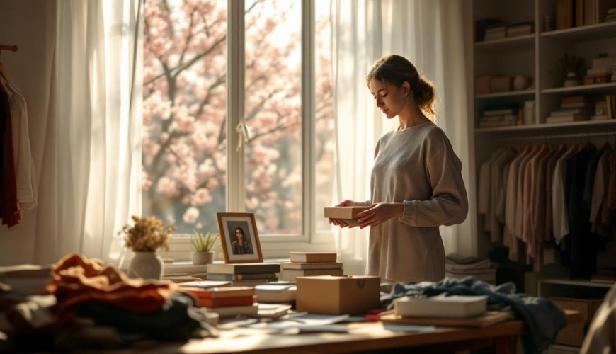 Der Frühling als neuer Anfang, der Ihnen hilft, alte Dinge und Gedanken loszulassen.
