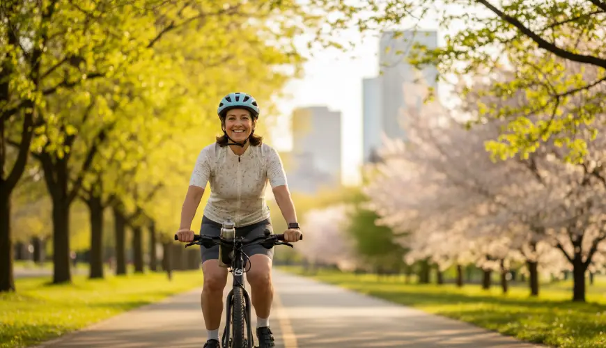 Radfahren ist gut für Körper und Geist