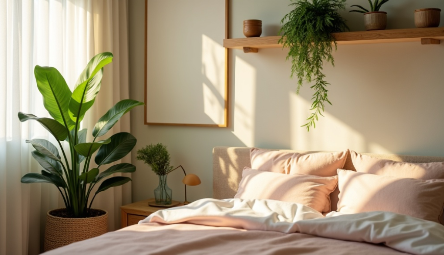 Blumen, die für das Schlafzimmer geeignet sind, helfen Ihnen, den Raum gemütlicher zu gestalten, ohn