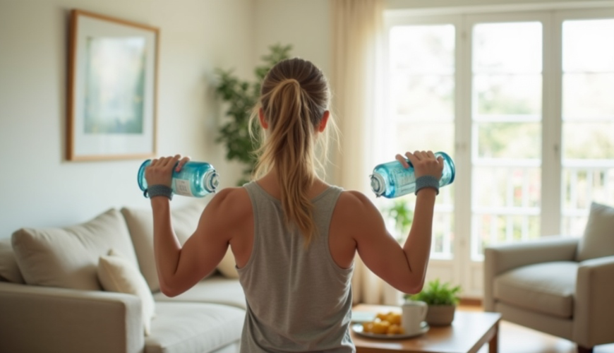 Man kann bis zum Sommer abnehmen und die Arme schlanker machen, wenn man rechtzeitig anfängt und reg