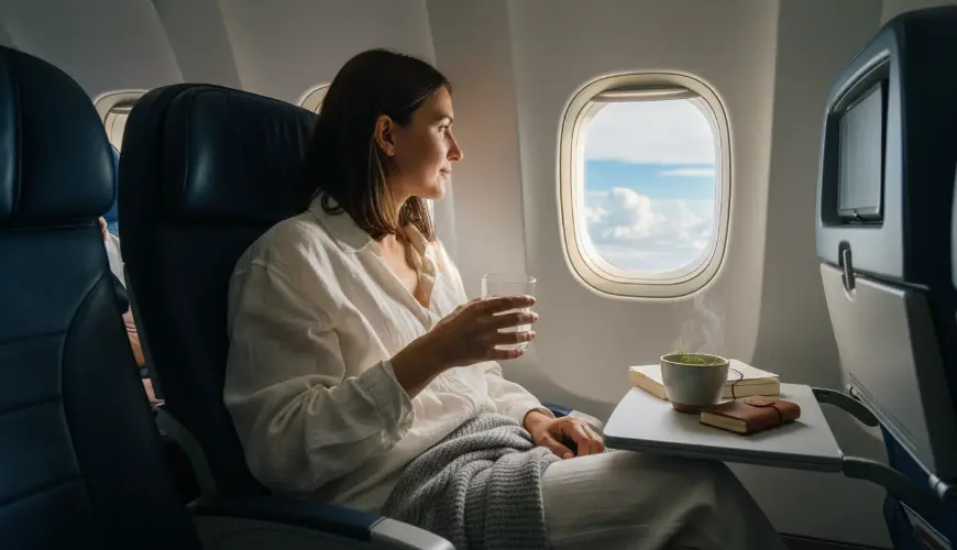 # Blähungen im Flugzeug und wie man sie verhindert