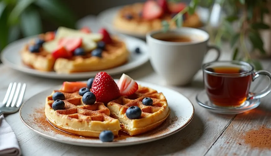 Entdecken Sie köstliche Eierwaffeln, die jeden erfreuen