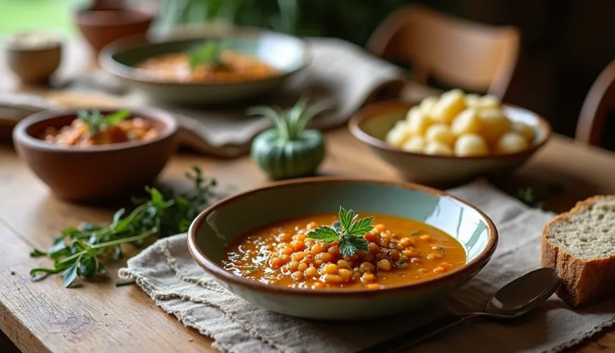 Entdecken Sie den Zauber der Hrstková-Suppe, die sowohl wärmt als auch satt macht.