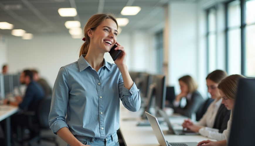 Bewegung während der Arbeit verbessert die Konzentration, da kurze Pausen den Körper und den Kopf au