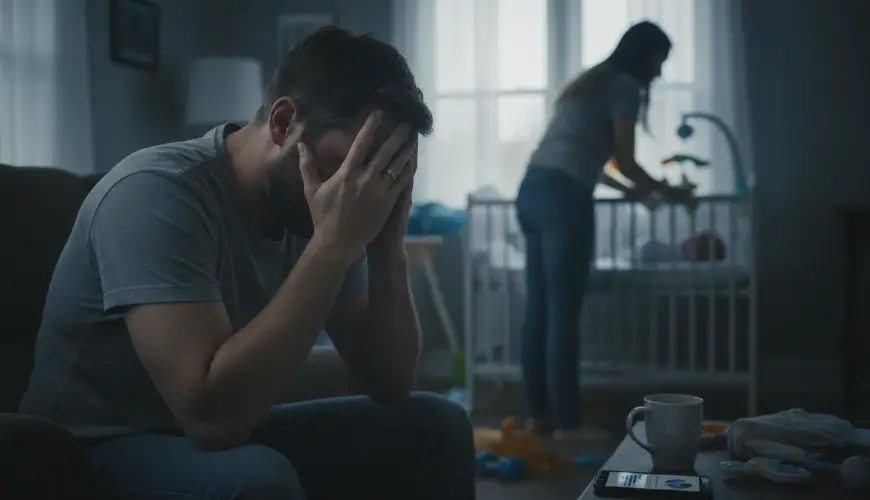 Postpartale Depression betrifft auch Männer