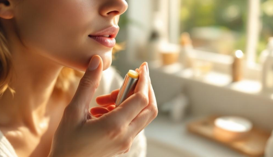 Rissige Lippen plagen im Winter und im Sommer, wenn ihnen Schutz und Feuchtigkeit fehlen.