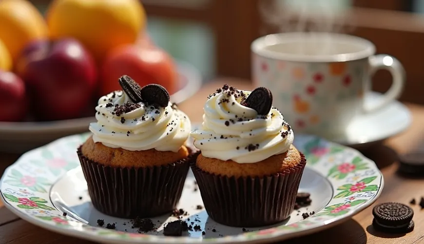 Bereiten Sie perfekte Oreo-Muffins zu und überraschen Sie Ihre Lieben