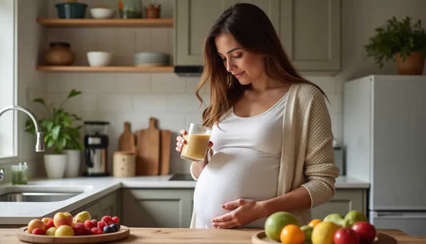 Warum ist die Proteinzufuhr während der Schwangerschaft wichtig und wie geht man damit um?