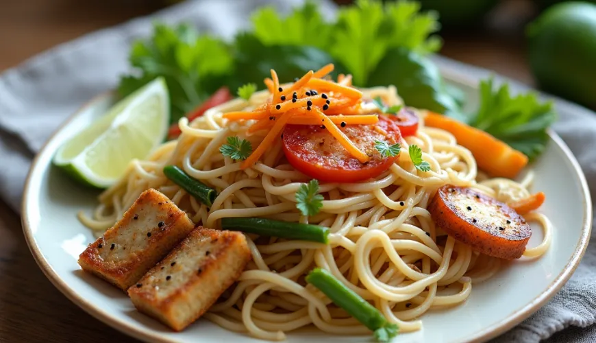 Warum sind Reisnudeln mit Tofu in der asiatischen Küche so beliebt?