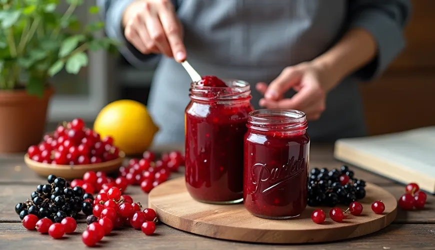 Kernlose Johannisbeermarmelade bringt Sanftheit auf Ihre Tische