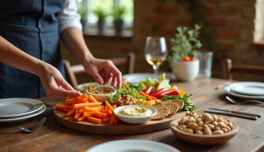 Ein schnelles Gericht, das frisch und gesünder ist, können Sie aus ein paar gewöhnlichen Zutaten aus