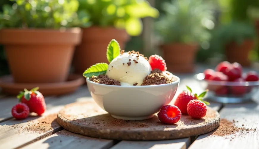 Stracciatella wird Sie sowohl als Käse als auch als köstliches Eis verzaubern.