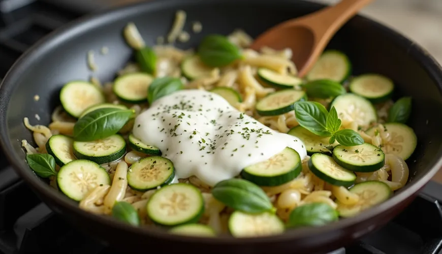 Nudeln mit Zucchini und Sahne für familiäre Momente voller Geschmack