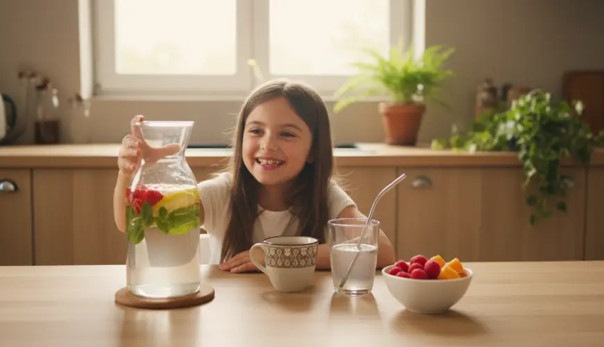 Tipps für gesundes zuckerfreies Trinken für Kinder