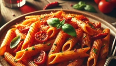 Arrabiata ist eine würzige italienische Sauce voller Aromen.