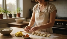 Selbst gemachte Gnocchi aus übrig gebliebenen Kartoffeln sind besser als aus dem Laden