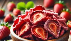 Gefriergetrocknete Erdbeeren bereichern jedes Gericht und Dessert.