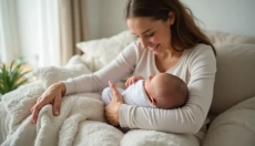 Wie man nach der Geburt für sich selbst sorgt, damit der Körper sanft heilt und der Geist Ruhe finde