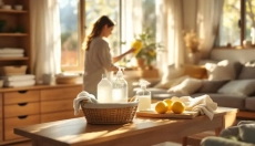 Der Frühjahrsputz wird ohne großen Wahnsinn gelingen, wenn Sie die Arbeit in kleine Zonen aufteilen.