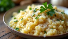 Blumenkohlrisotto ist das ideale Gericht für einen gesunden Lebensstil.