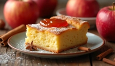 Gegossener Lebkuchen auf dem Blech, der nicht nur Kinder, sondern auch Erwachsene erfreut