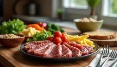 Lernen Sie, wie Sie Muskeln durch eine Kombination aus Ernährung und Training definieren können.