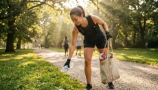 Plogging oder wie man läuft und die Natur sauber hält