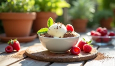 Stracciatella wird Sie sowohl als Käse als auch als köstliches Eis verzaubern.