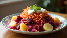 Schuba-Rezept - geschichteter Salat voller Erinnerungen und großartiger Geschmäcker