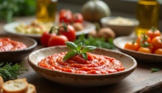 Frische Aromen des Tomatenaufstrichs, die Sie lieben werden